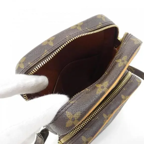 LOUIS VUITTON Authentic Brown Monogram Shoulder Bag - Picture 8 of 9